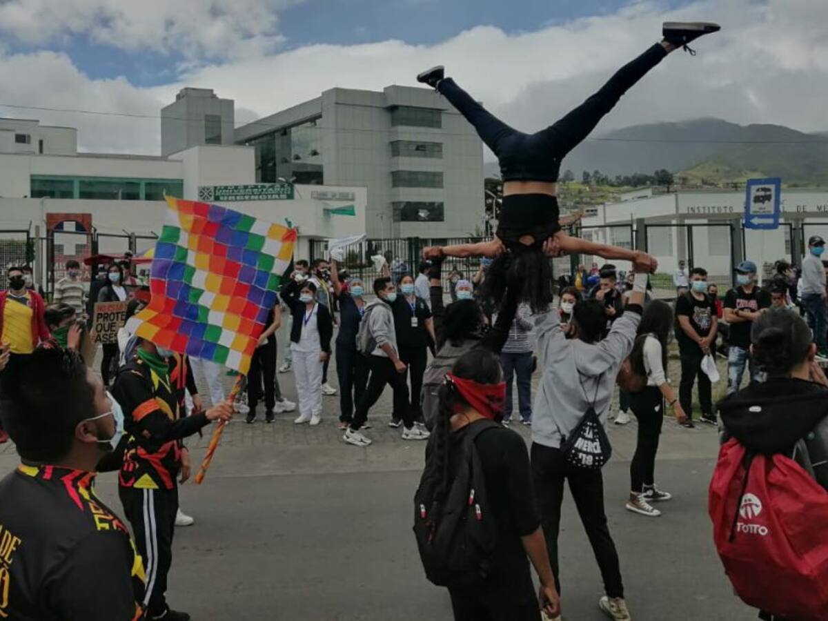 Pasto marchó pacíficamente