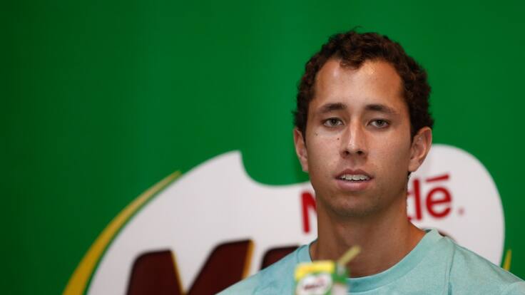 El tenista colombiano Daniel Galan habla sobre la final del Milo Open.