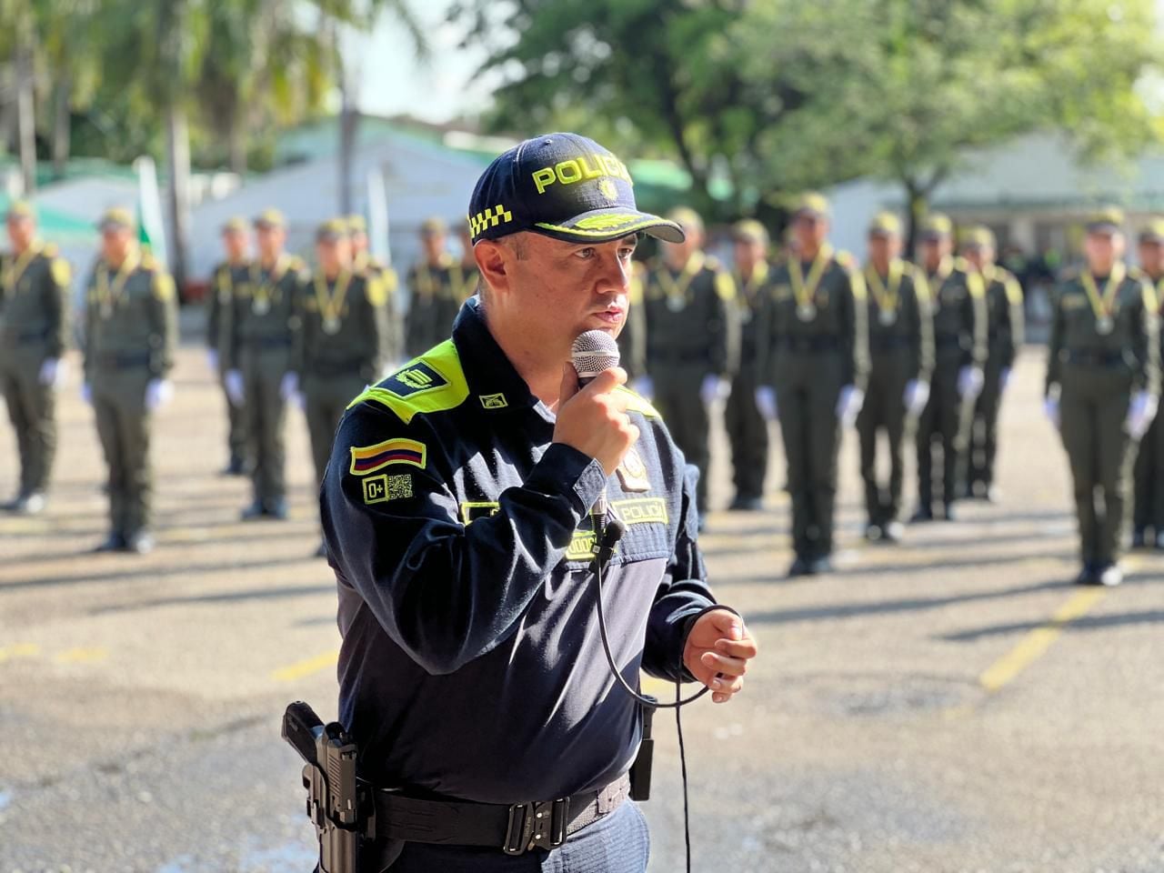El coronel Héctor Jairo Betancourt, comandante de la Policía Metropolitana de Neiva, explicó el alcance del Plan Padrino tras los cuestionamientos desde el Concejo Municipal.