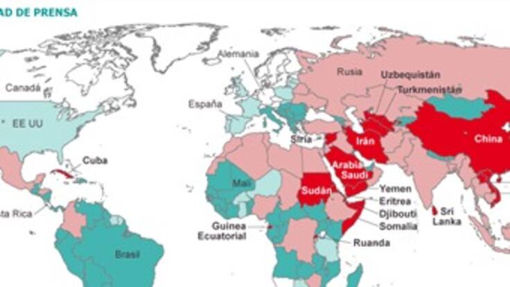 Noventa periodistas y 48 blogueros fueron asesinados en 2012