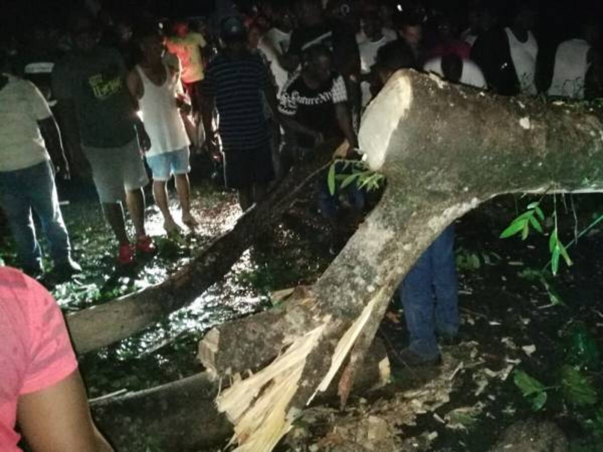 Al menos 30 casas destechadas dejaron vendaval en Istmina, Chocó