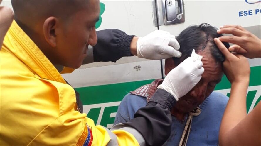 Enfrentamientos entre comunidades indígenas dejan seis heridos en Cauca. Foto: Comunidad Misak