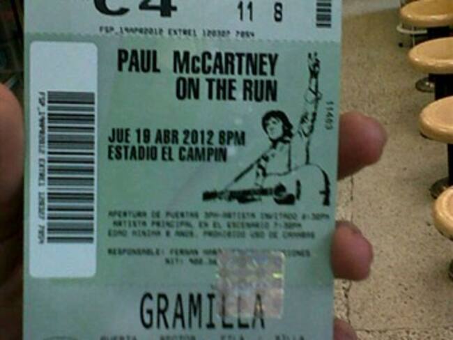 Todo un éxito venta de boletería para concierto de Paul McCartney