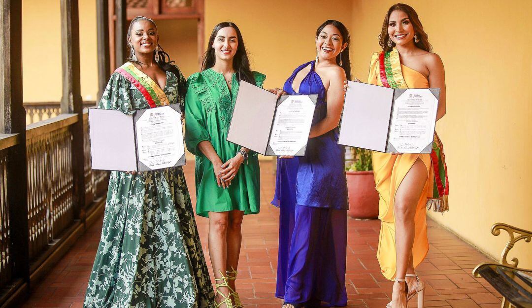 Estas son las mujeres que representarán al departamento en estos reinados nacionales