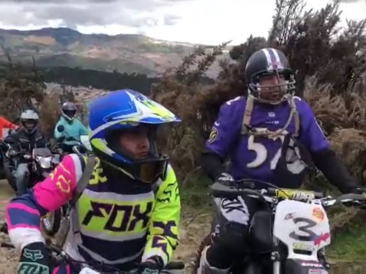 Motocrosistas realizan recorridos ilegales en cerros de Bogotá