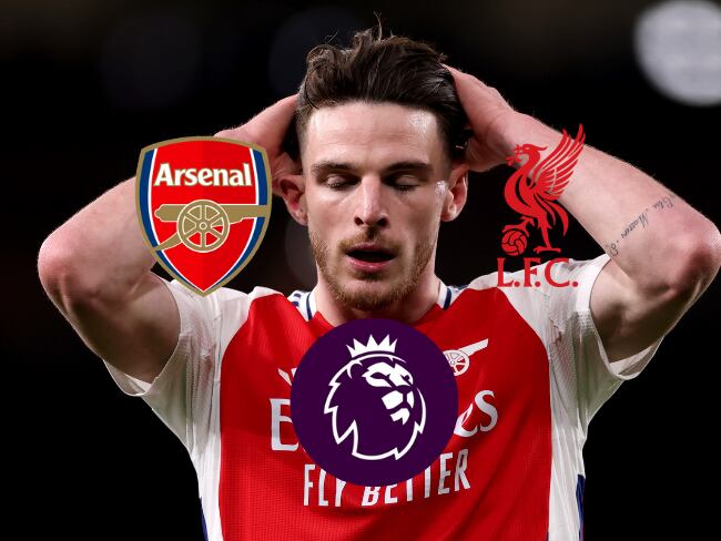 Lucha en la Premier League entre Arsenal y Liverpool / Getty Images