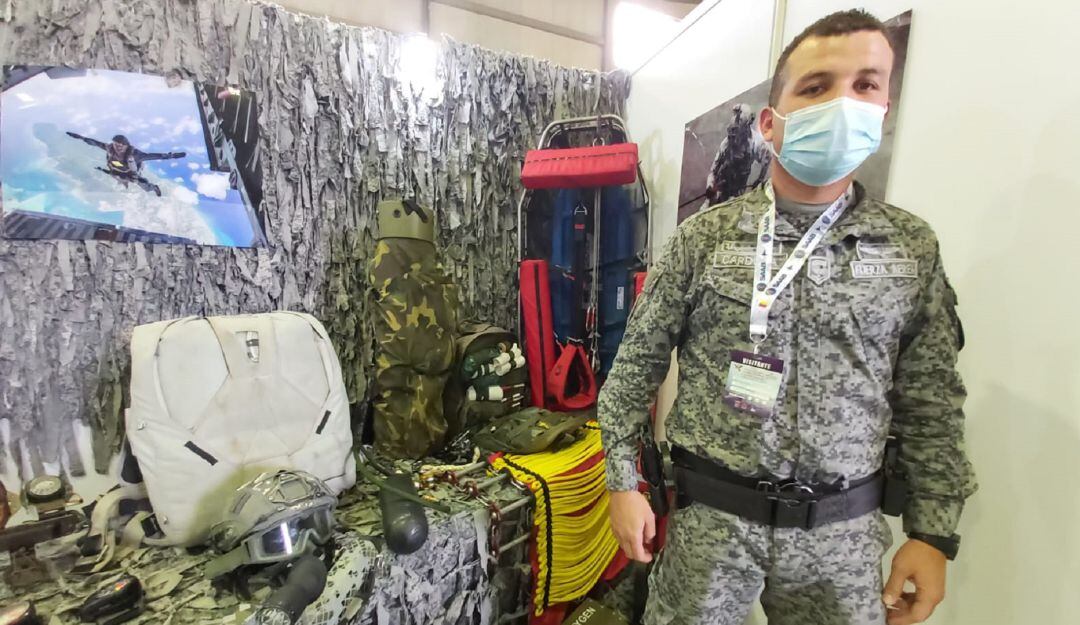 Feria de Capacidades de la FAC en Madrid, Cundinamarca.