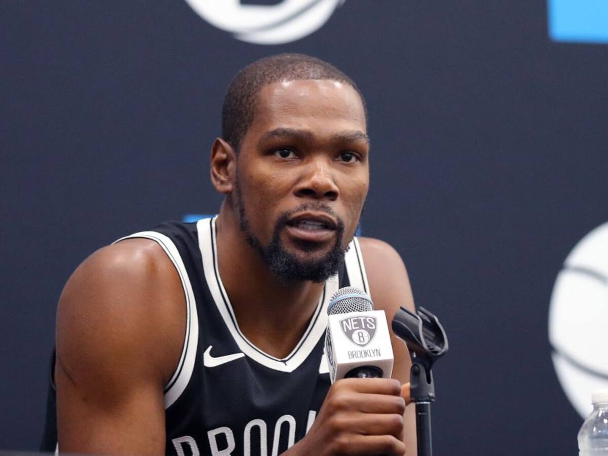 Kevin Durant y otros tres jugadores de los Nets, positivo por coronavirus