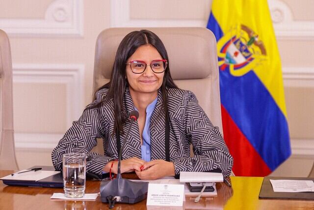 Angie Rodríguez, directora del DAPRE. Foto: Colprensa