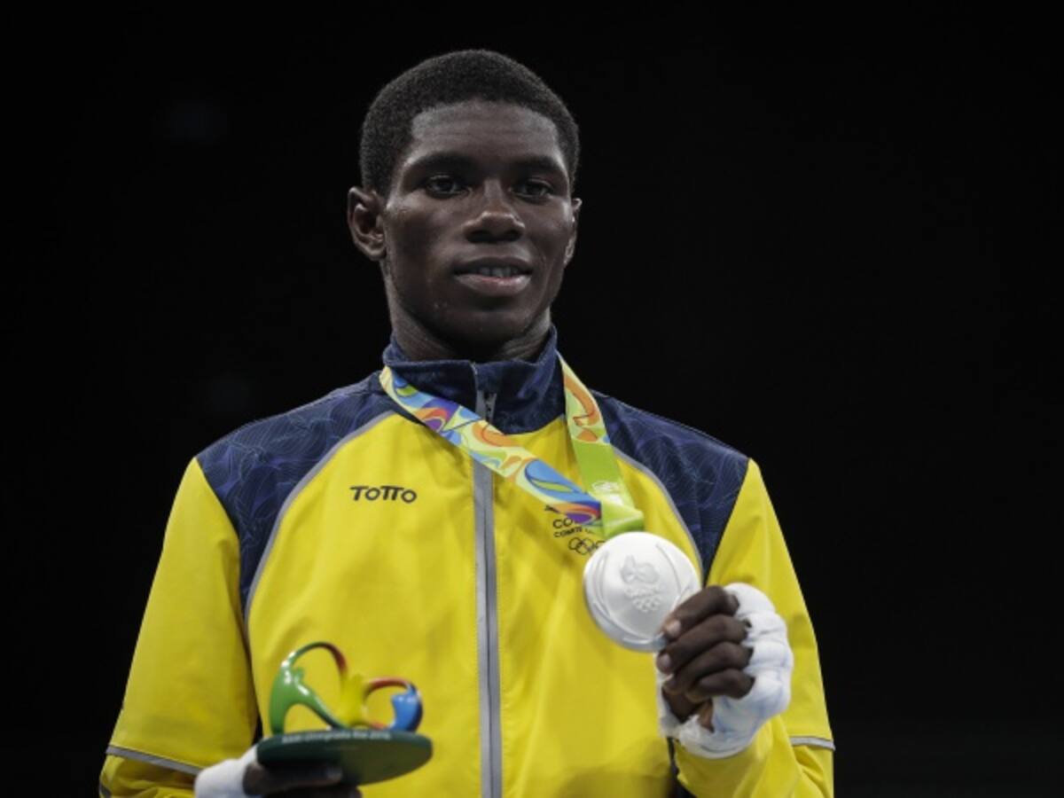 Yuberjen Martínez gana medalla de plata en los Olímpicos