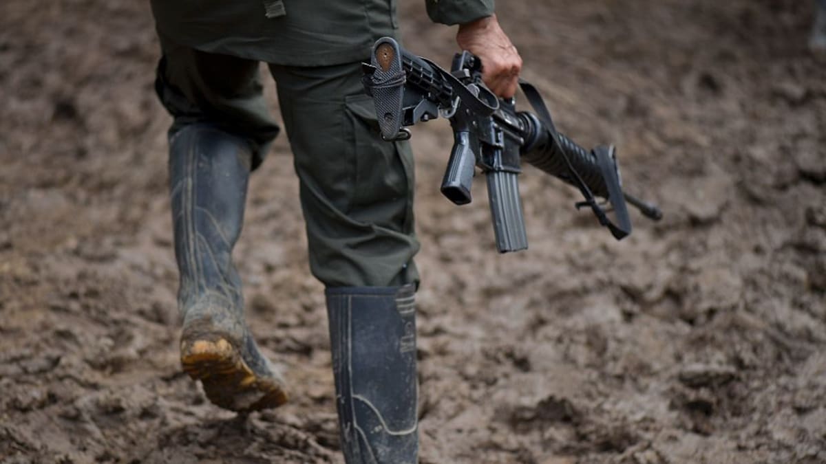 Revelan mapa con la distribución de los grupos armados ilegales en Colombia