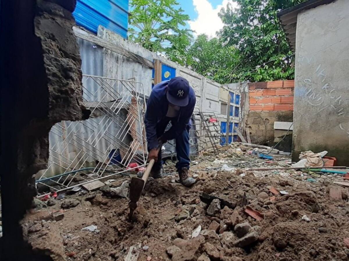 En El Pozón iniciaron 296 mejoramientos de vivienda