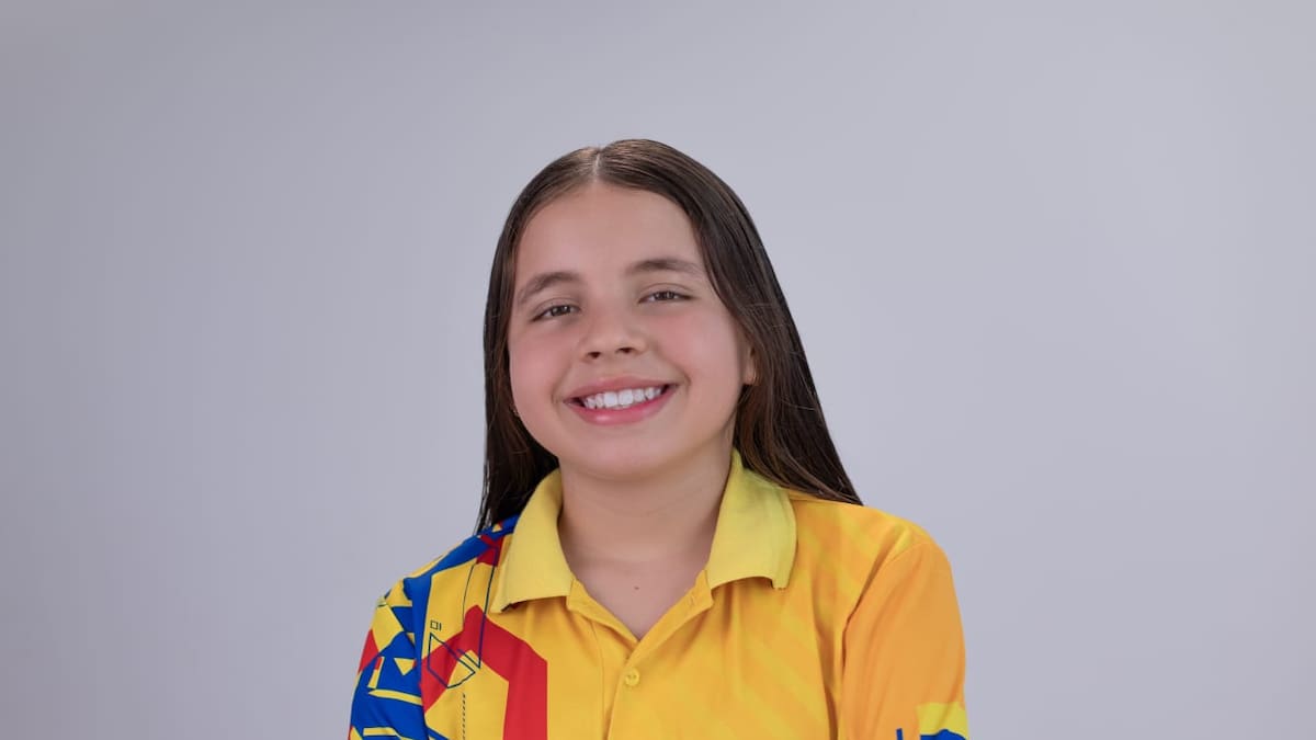 La niña huilense que participará en el mundial de robótica en Japón