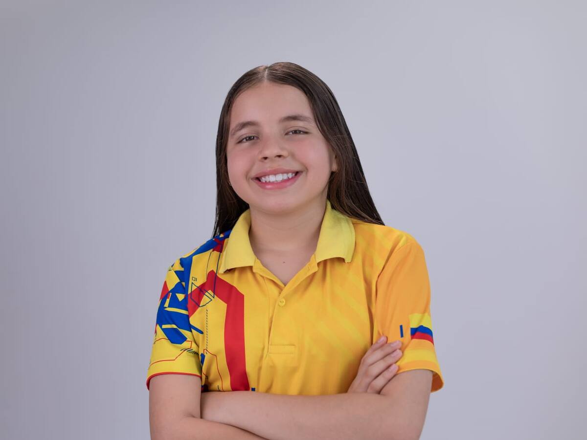 La niña huilense que participará en el mundial de robótica en Japón