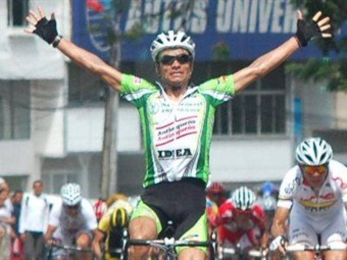 El caldense Alejandro Iván Cortés se impuso hoy en segunda etapa de la Vuelta a Colombia Pilsen