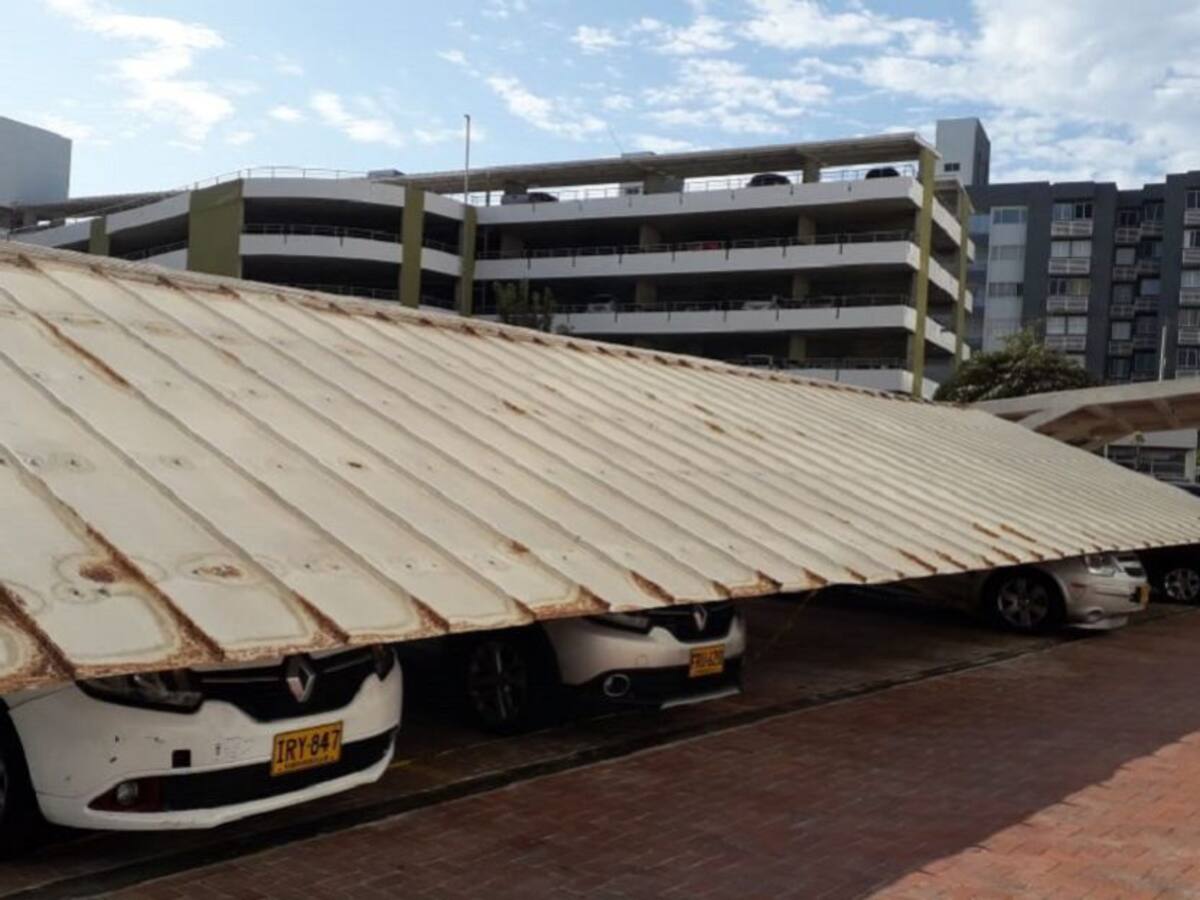 Emergencias por fuertes vientos en Barranquilla