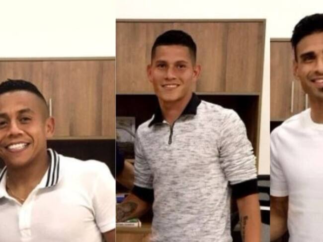 Vladimir, Campuzano y Monetti firmaron como nuevos jugadores de Nacional