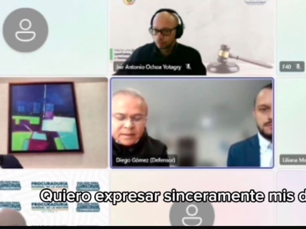 “Fue una actuación equivocada”: primer condenado de la administración de Quintero