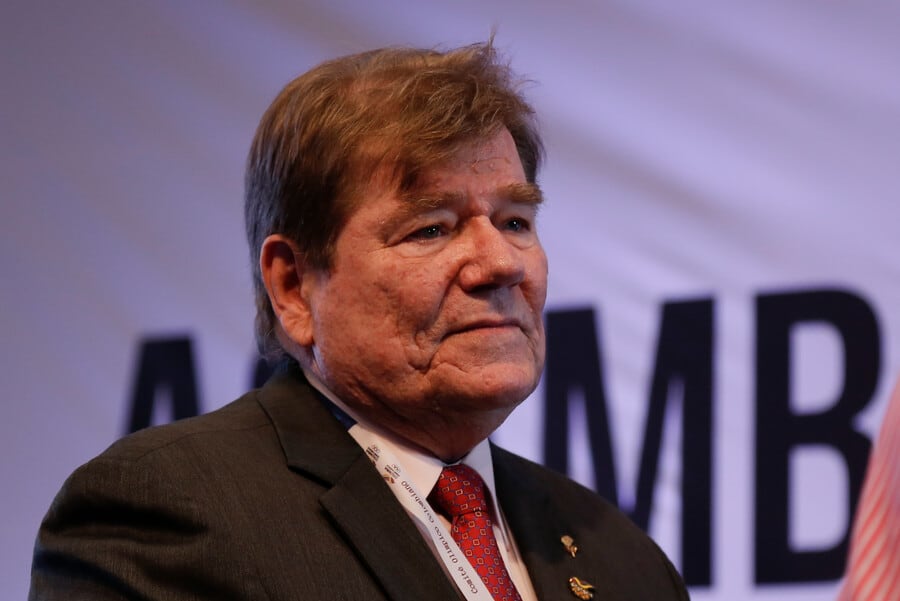 Helmut Bellingrodt, doble medallista olímpico para Colombia. (Colprensa - Juan Páez).