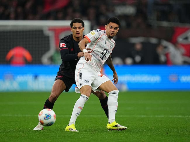 Luis Díaz vs. Bayer Leverkusen / Getty Images