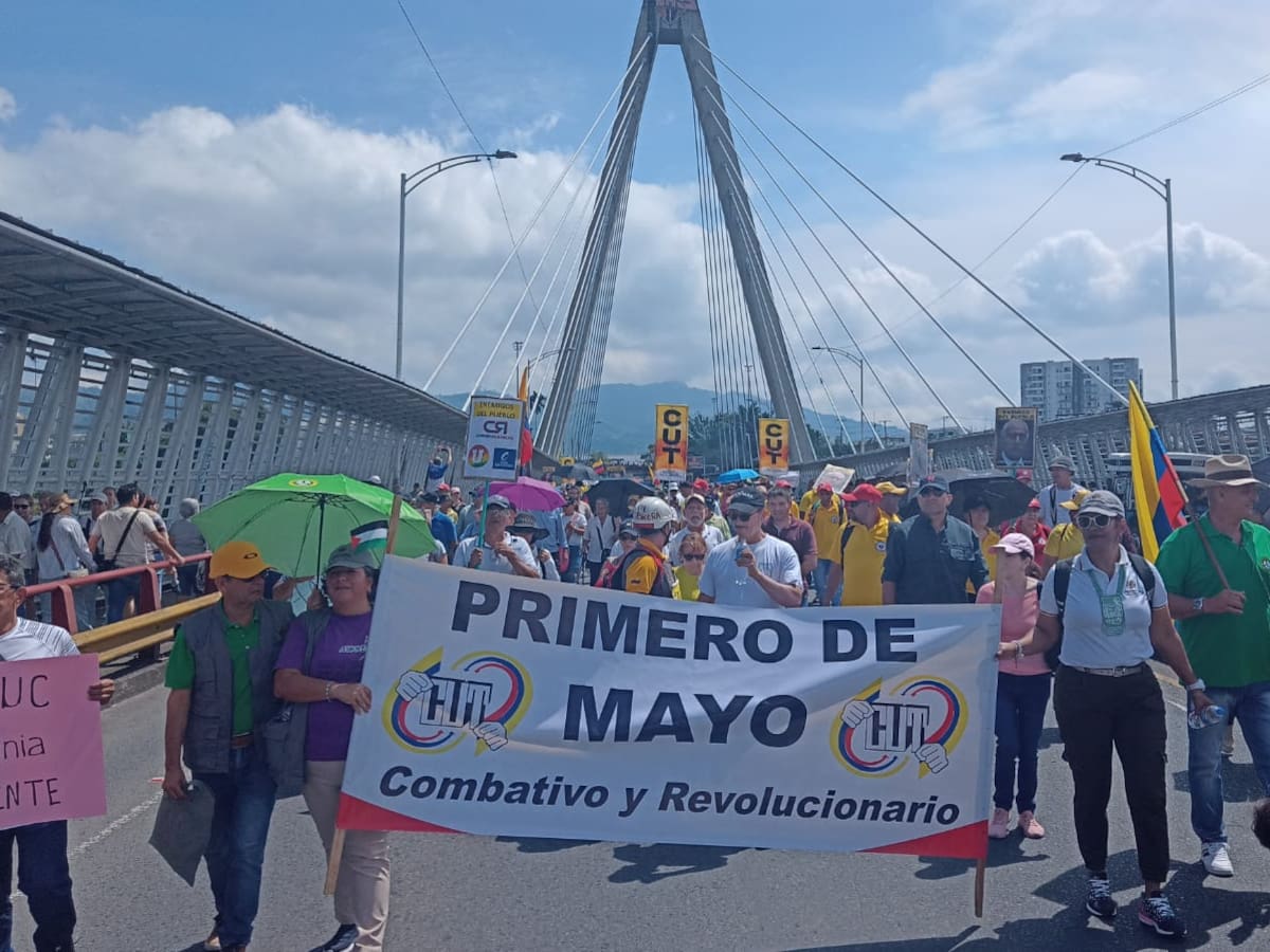 Marcha del primero de mayo iniciará en Dosquebradas y llegará a Pereira