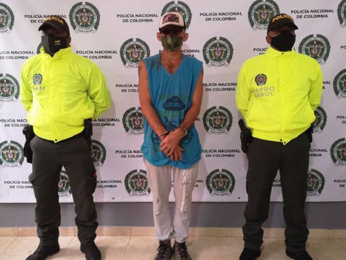 Capturan a hombre por utilizar a niños para vender droga en Bolívar