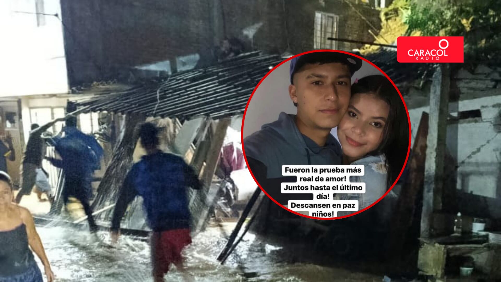 Dos jóvenes muertos tras deslizamiento de tierra en Dagua, Valle