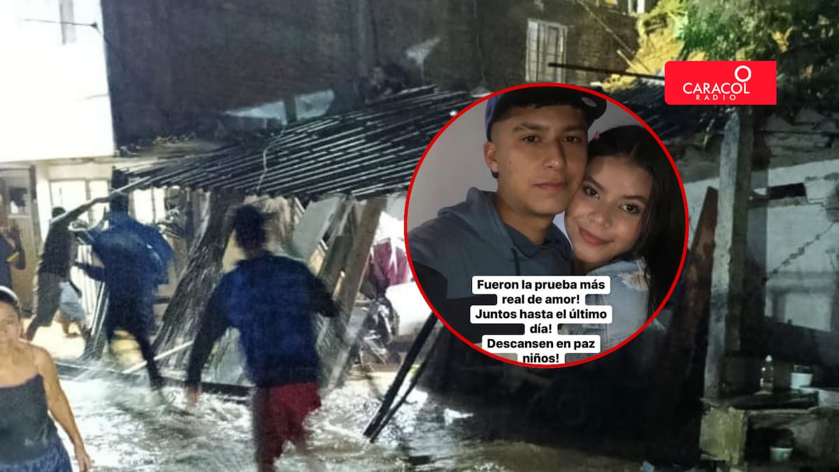 Tragedia: joven pareja pierde la vida tras deslizamiento de tierra en Dagua, Valle