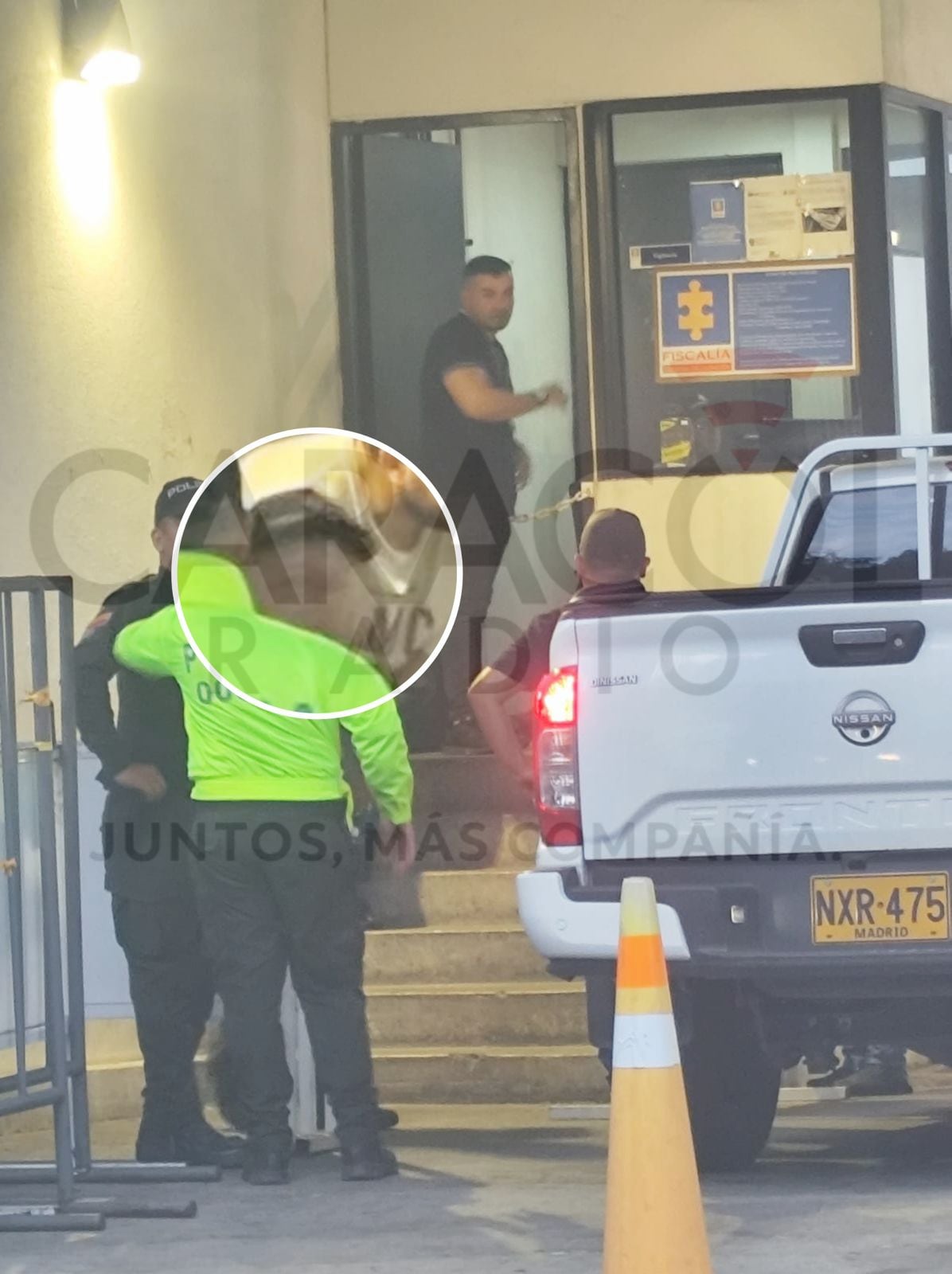 Este es el presunto sicario del periodista Cristian Herrera. / Foto: Caracol Radio Cúcuta.