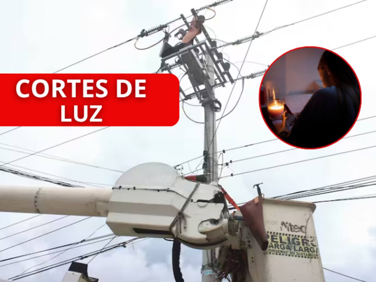 Cortes de luz en Bolívar del 5 al 8 de junio: horarios y municipios afectados