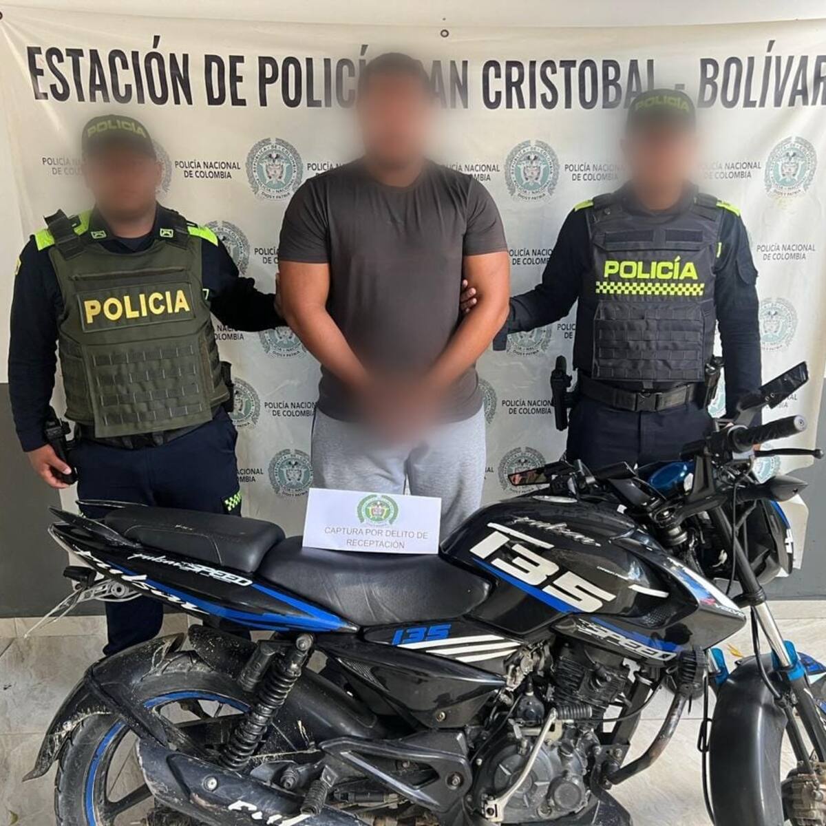 Capturan en flagrancia a mototaxista que trabajaba con moto robada