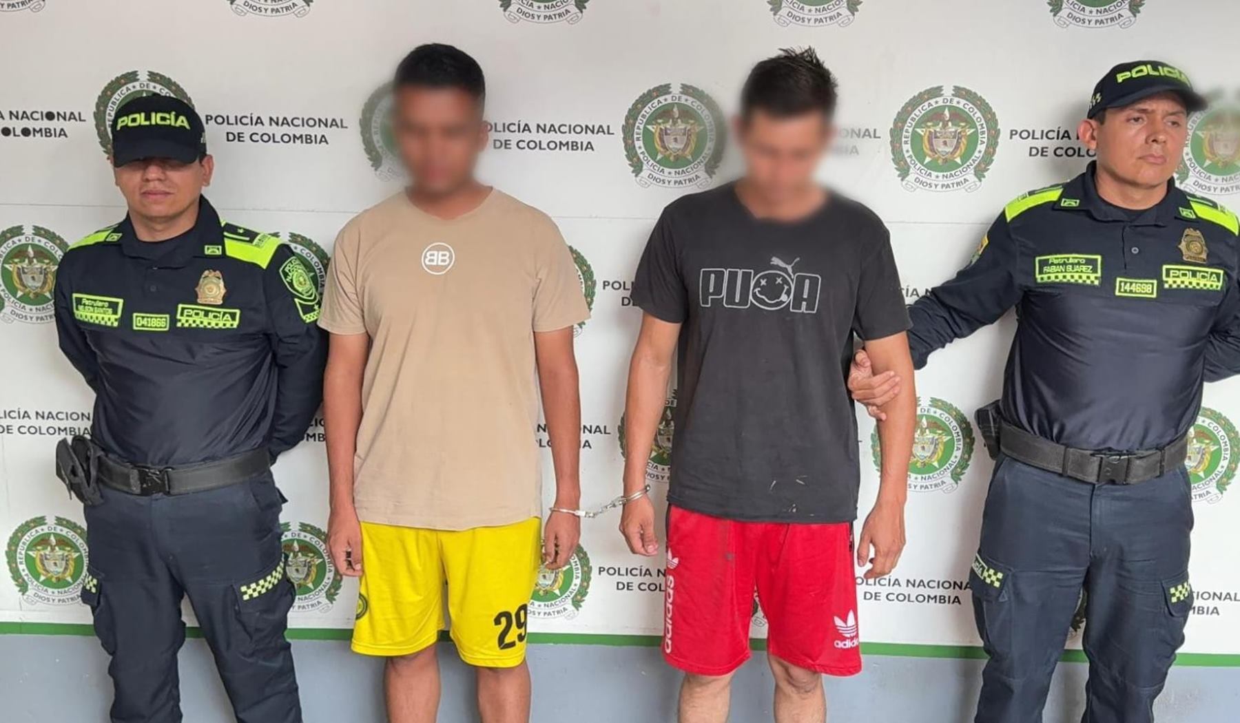 Capturados por homicidio en una discoteca de Ibagué