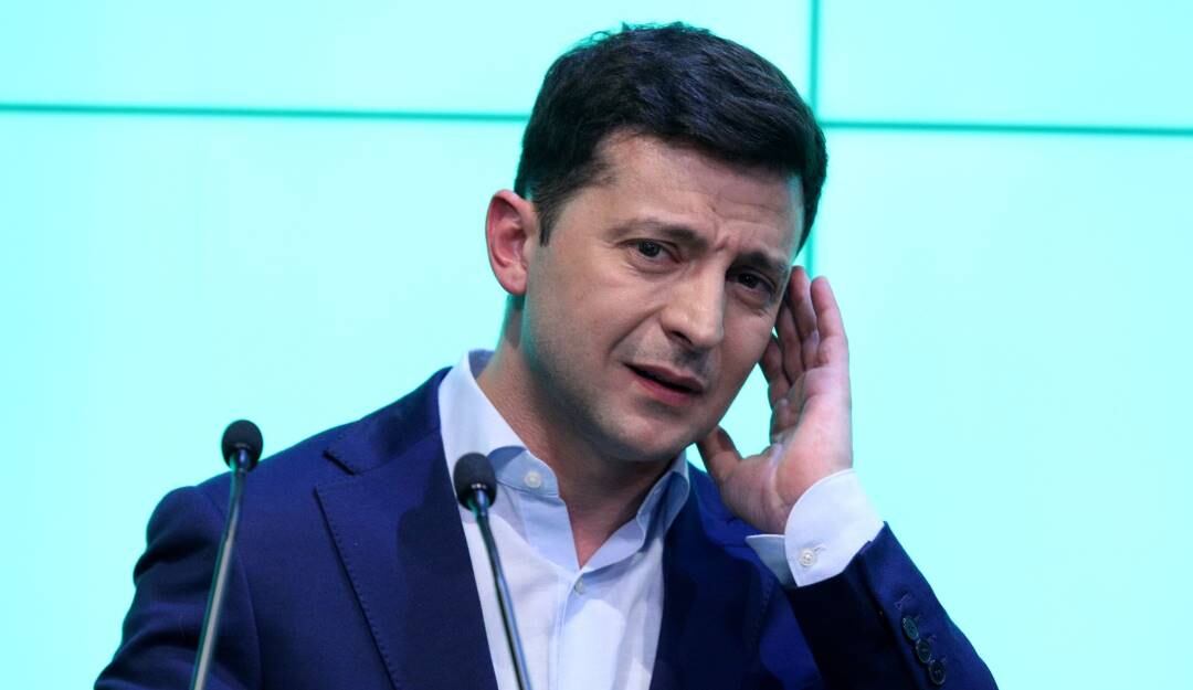 El presidente ucraniano, Volodimir Zelenski.       Foto: Getty 