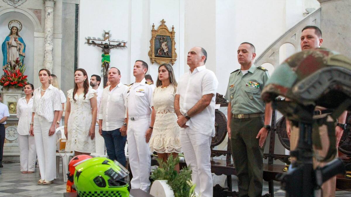 Con ofrenda floral y eucaristía, Santa Marta conmemoró el Día de la Independencia