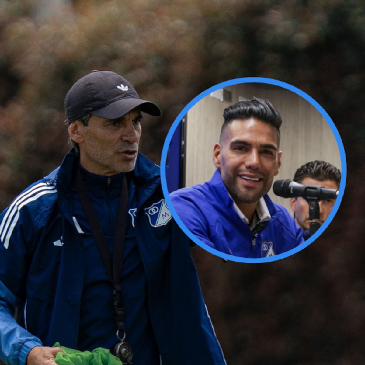 Fabián Bustos sobre la ausencia Falcao en Millonarios: ¿Qué lesión tiene y cuándo volverá a jugar?