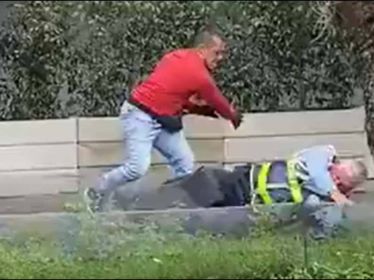 Buscan agresor de agente de tránsito