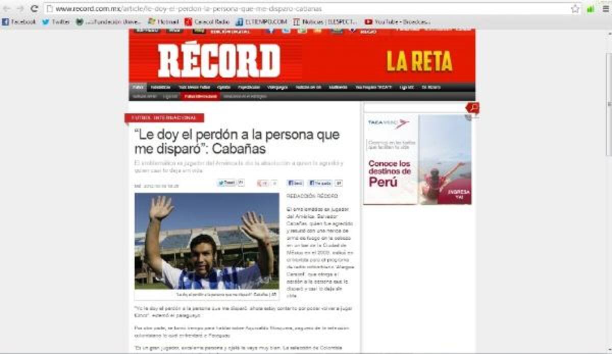 Medios de comunicación de México, España, Ecuador reseñaron la entrevista que El Alargue le hizo al paraguayo.
