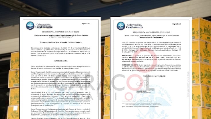 Cundinamarca abre sus fronteras a los aguardientes de Caldas
