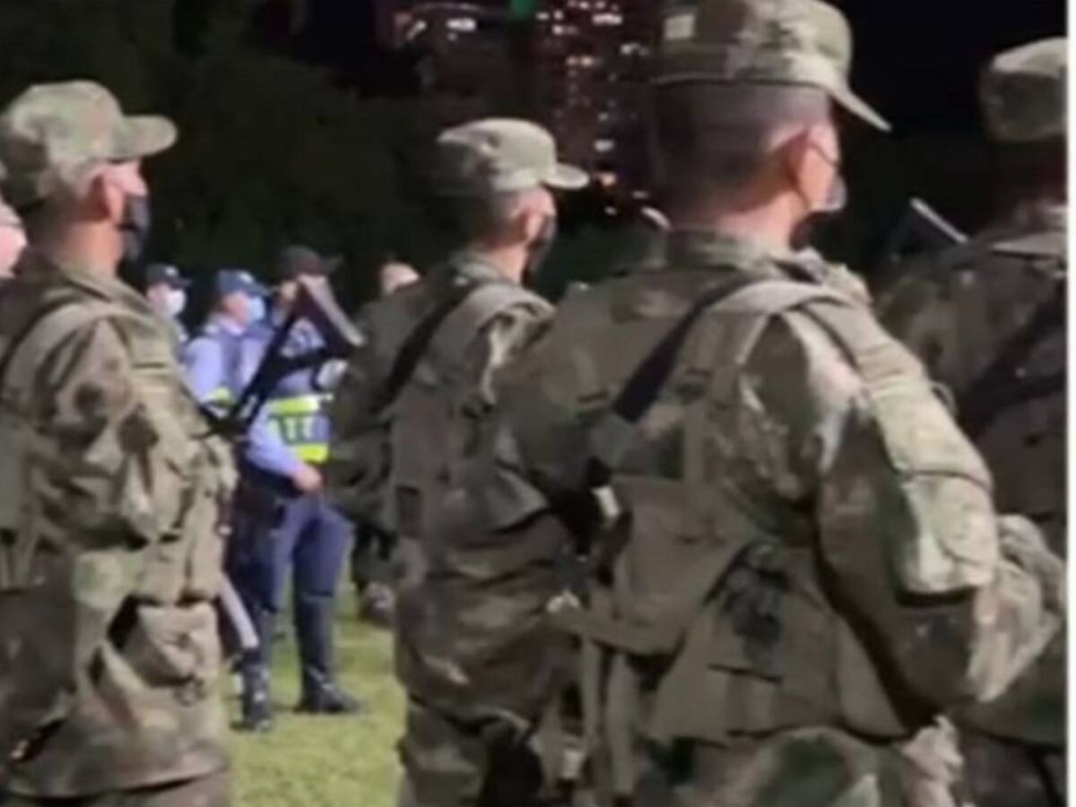 En Armenia comenzaron patrullajes nocturnos con apoyo del ejército