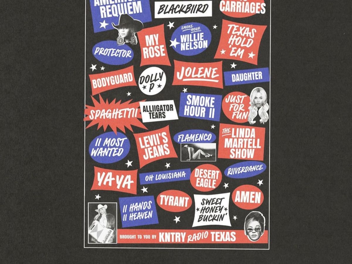 Beyoncé revela la lista de canciones que harán parte de su nuevo álbum ‘Cowboy Carter’