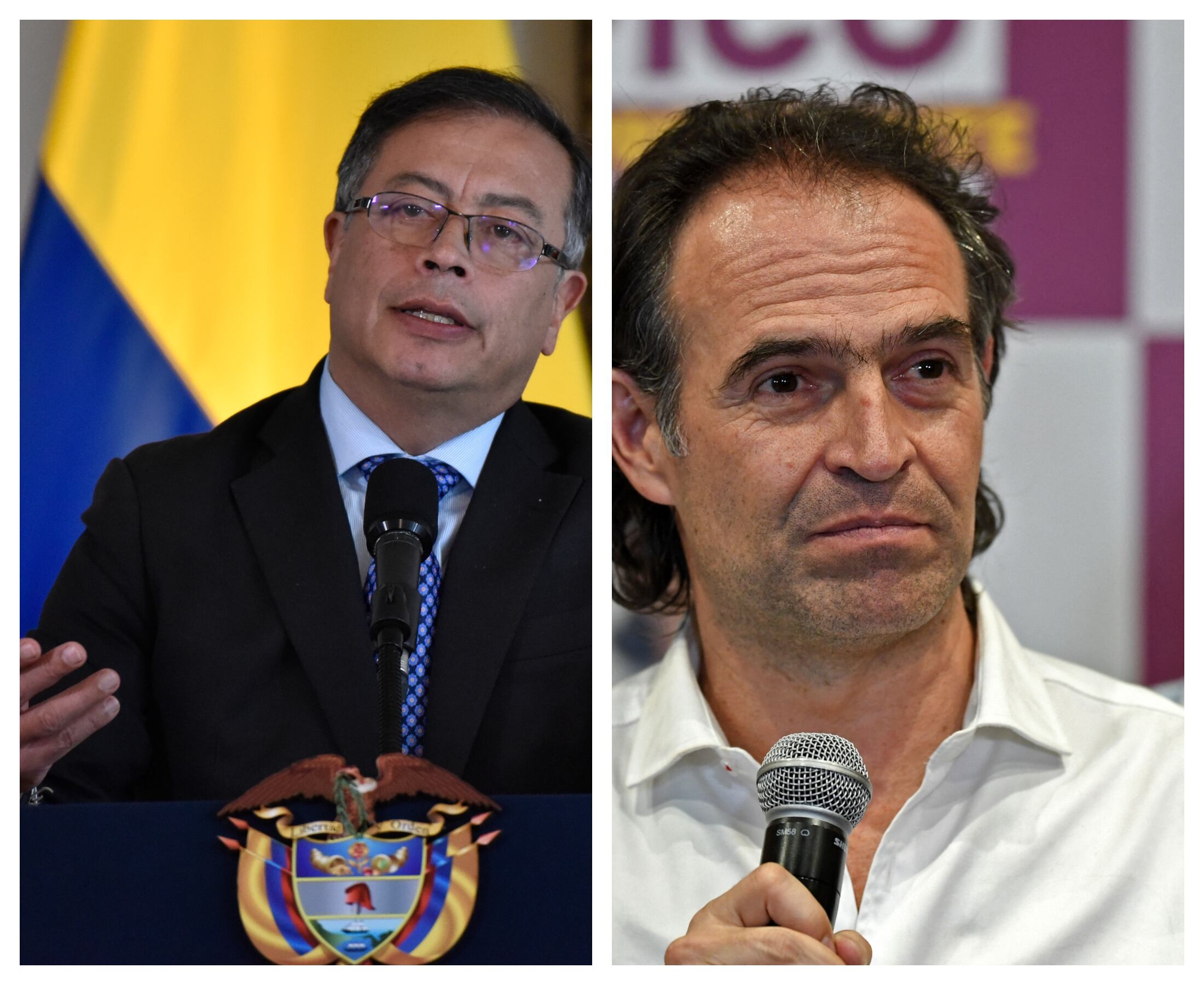 Gustavo Petro - Federico Gutiérrez - Getty Images