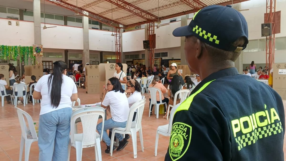 Dos personas fueron capturadas por varios delitos en puestos de votación en Sabanalarga y Ponedera