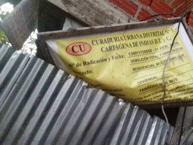 Muere obrero venezolano tras caerle un plafón en Cartagena