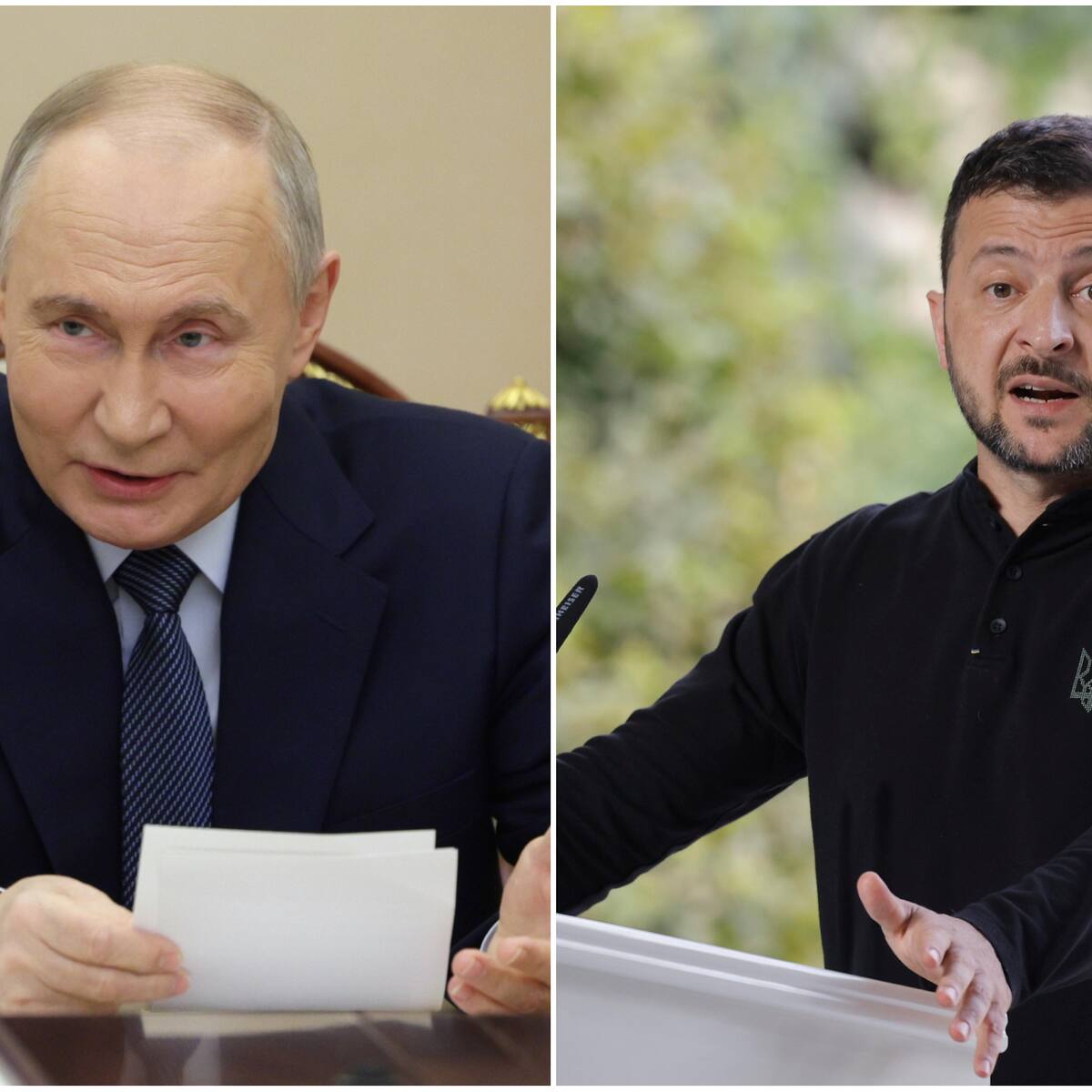 El Kremlin se muestra dispuesto a organizar una reunión entre Putin y Zelenski en Moscú