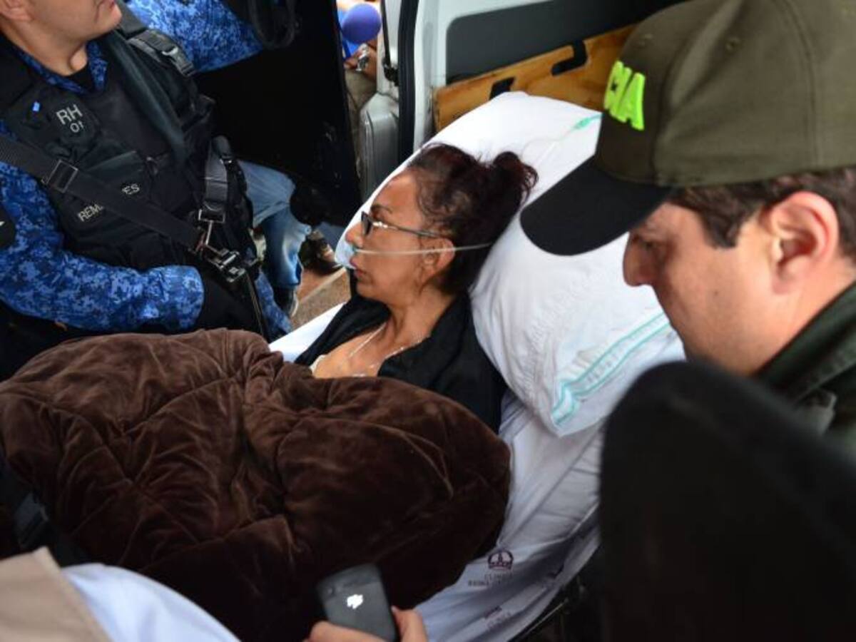 En estado delicado se encuentra Enilce López