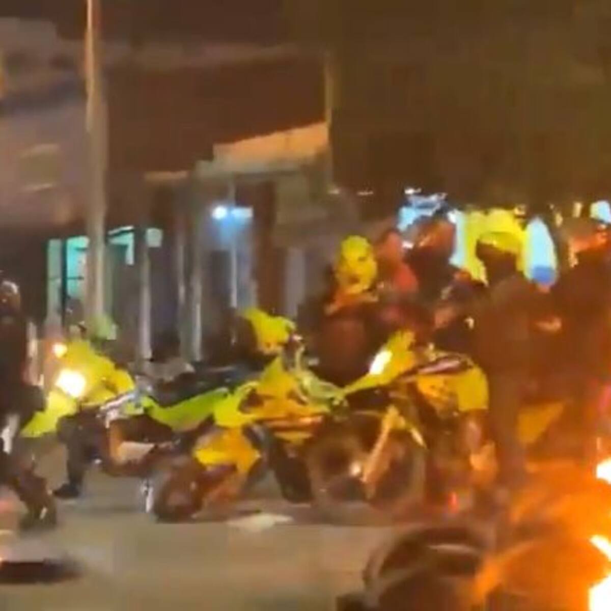 En disturbios terminaron protestas por altas tarifas de energía en Montelíbano, Córdoba