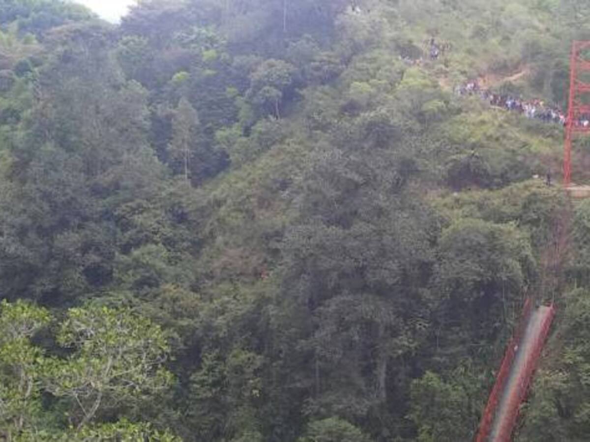 Organismos de socorro hallaron mujer desaparecida en el colapso de puente en Inzá Cauca