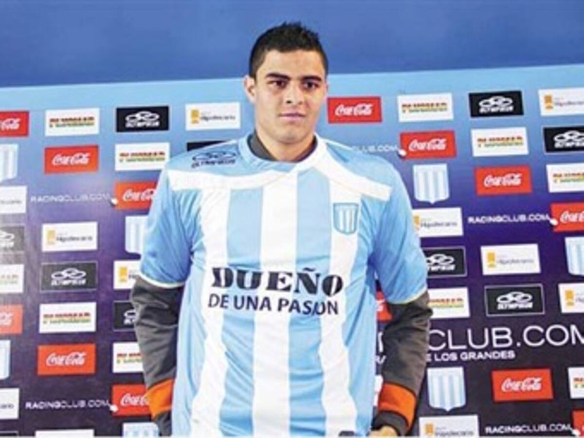 Giovanni Moreno debutará el sábado con Racing en el clásico ante Boca Juniors