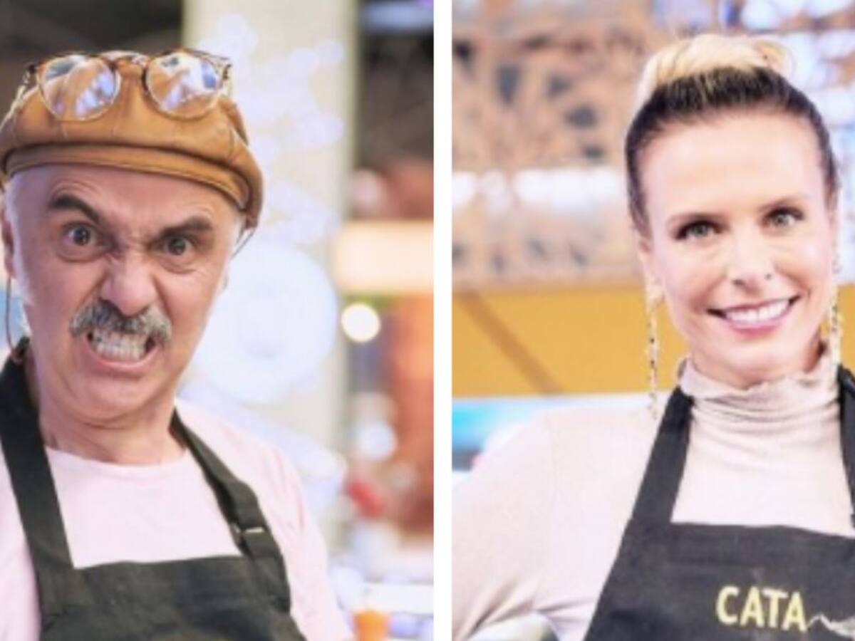 Julio Sánchez Cóccaro y Catalina Maya regresaron a MasterChef Celebrity