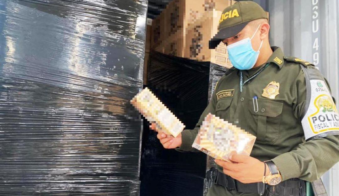 La mercancía decomisada en Cartagena está avaluada por más de 240 millones de pesos
